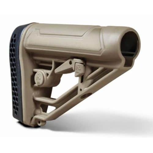 Adaptive Tactical EX Performance Adjustable M-4 Style Stock For AR Carbines- FDE Adaptive Tactical EX Performance Adjustable M-4 Style Stock For AR Carbines- FDE