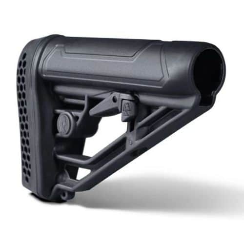 ADAPTIVE TACTICAL AT02012 EX Performance Adj. Black Synthetic M4 Style, Vented Rubber Butt Pad, Swivel Stud, Fits AR-Platform (Mil-Spec Buffer Tubes) ADAPTIVE TACTICAL AT02012 EX Performance Adj. Black Synthetic M4 Style, Vented Rubber Butt Pad, Swivel Stud, Fits AR-Platform (Mil-Spec Buffer Tubes)