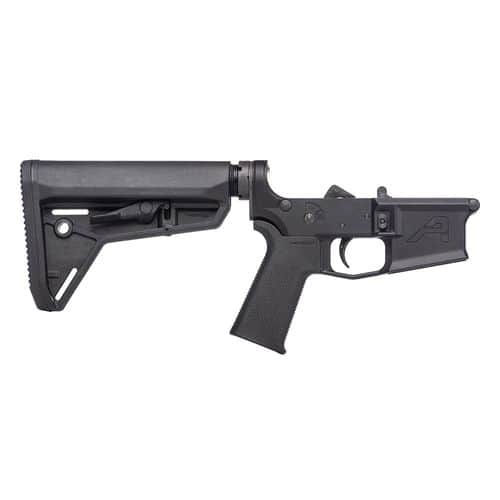 Aero Precision M4E1 Complete Lower Receiver MOE SL Grip & SL Carbine Stock Anodized Black Aero Precision M4E1 Complete Lower Receiver MOE SL Grip & SL Carbine Stock Anodized Black