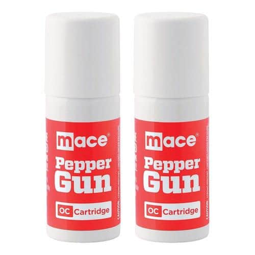 MACE 80421 PEPPER GUN REFILL PEPPER SPRAY + UV DYE MACE 80421 PEPPER GUN REFILL PEPPER SPRAY + UV DYE