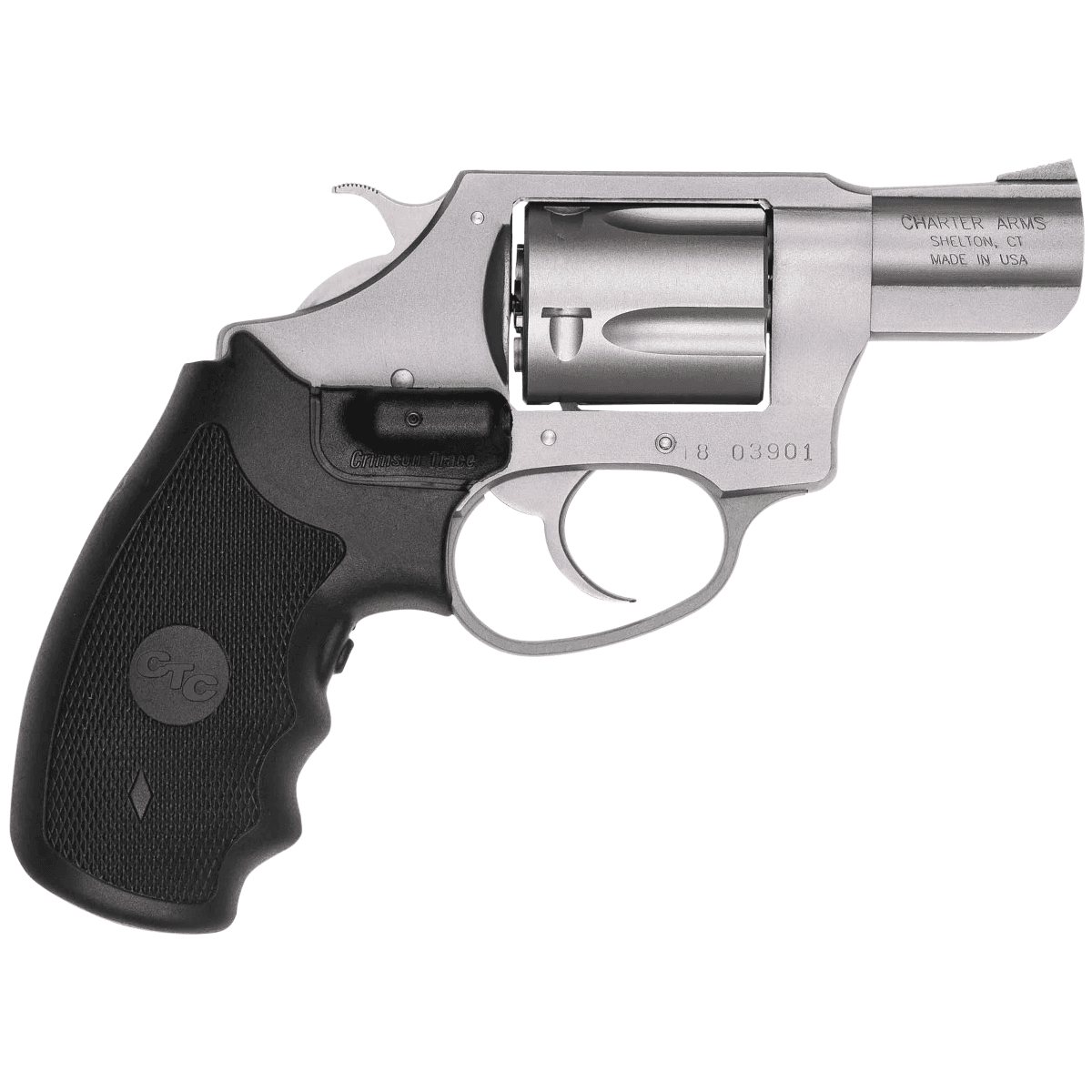 Charter Arms 73824 Undercover Small 38 Special Revolver Pistol Charter Arms 73824 Undercover Small 38 Special Revolver Pistol