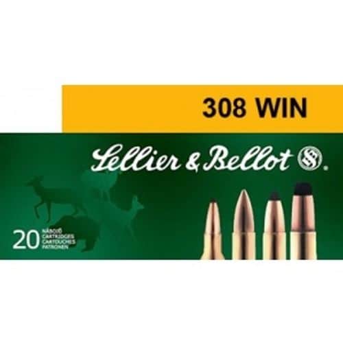 S&B .308 Win 180 Grain FMJ 20 Round Box S&B .308 Win 180 Grain FMJ 20 Round Box