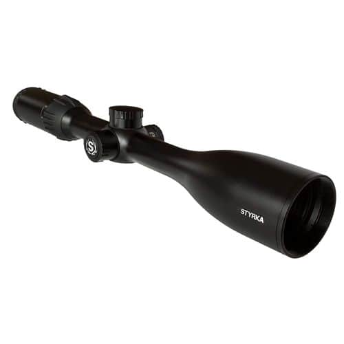 Styrka 4-12x50mm S3 Riflescope w/Side Focus, Black, Plex Reticle Styrka 4-12x50mm S3 Riflescope w/Side Focus, Black, Plex Reticle