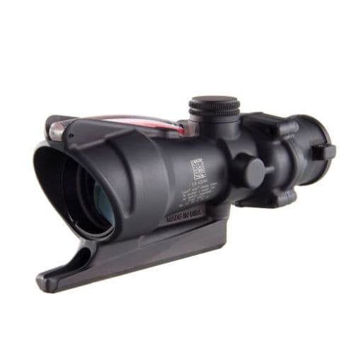 Trijicon 4x32 BAC Riflescope - .223/5.56 BDC Red Donut Reticle Tritium/Fiber Optics Illuminated Trijicon 4x32 BAC Riflescope - .223/5.56 BDC Red Donut Reticle Tritium/Fiber Optics Illuminated
