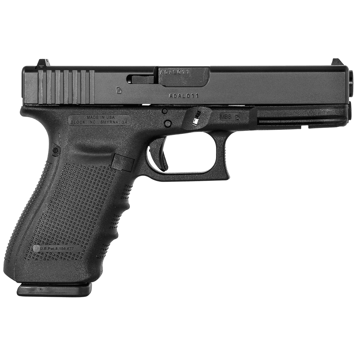 Glock UG2150201 G21 Gen4 45 ACP 4.61" Barrel 10+1, Black Frame & Slide, Modular Backstrap, Reversible Mag. Catch, Safe Action Trigger (US Made) Glock UG2150201 G21 Gen4 45 ACP 4.61" Barrel 10+1, Black Frame & Slide, Modular Backstrap, Reversible Mag. Catch, Safe Action Trigger (US Made)