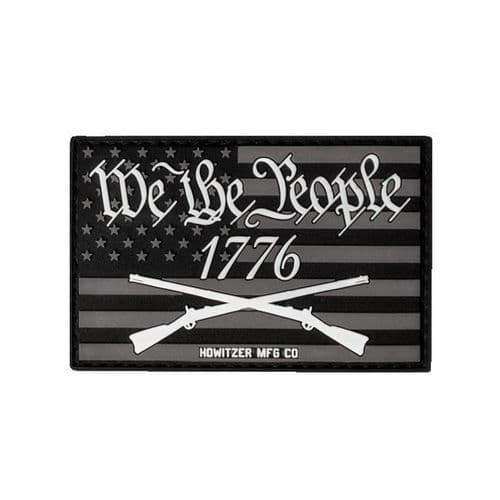Howitzer 1776 Morale Patch - Black Howitzer 1776 Morale Patch - Black