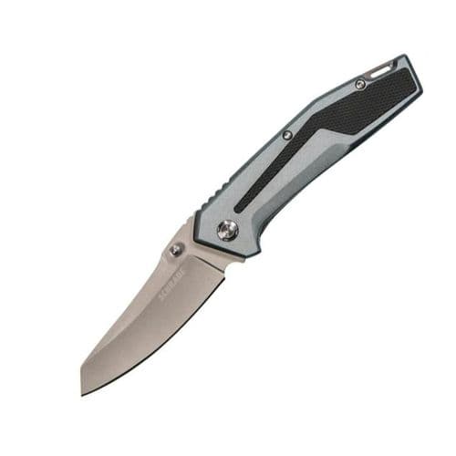 Schrade SCH705CP Alum/Rub handle, BB, 3.25 Folding Knife Clam Pack Schrade SCH705CP Alum/Rub handle, BB, 3.25 Folding Knife Clam Pack