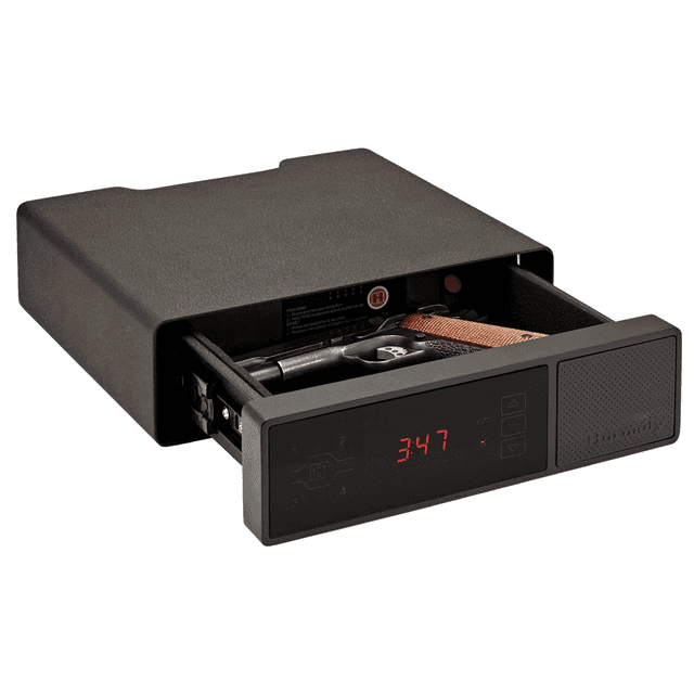 Hornady RAPiD Safe Night Guard RFID Pistol Safe Steel Black - 98215 Hornady RAPiD Safe Night Guard RFID Pistol Safe Steel Black - 98215