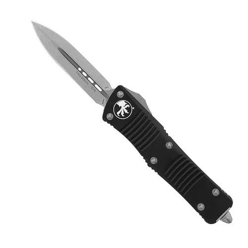 Microtech Troodon D/E Stonewash Standard Black Microtech Troodon D/E Stonewash Standard Black