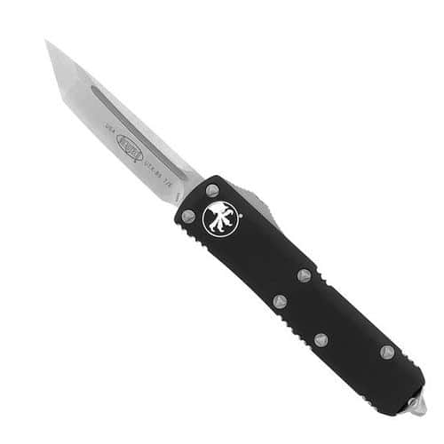 Microtech UTX-85 T/E Tanto Stonewash Standard Black Microtech UTX-85 T/E Tanto Stonewash Standard Black