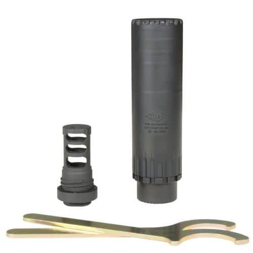 YHM Resonator K .30 Cal Suppressor w/ QD Mount/Flash Hider 5/8"-24 YHM Resonator K .30 Cal Suppressor w/ QD Mount/Flash Hider 5/8"-24