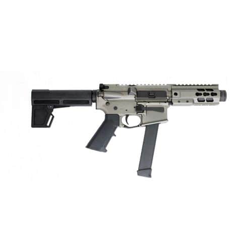 Brigade BM-9 9mm AR Pistol 5.5" Barrel Tungsten Grey Cerakote Brigade BM-9 9mm AR Pistol 5.5" Barrel Tungsten Grey Cerakote