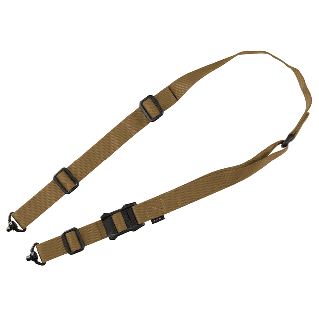 Magpul MAG939COY MS1 QDM Sling Coyote Tan Nylon 48"-60" OAL Adjustable Two-Point Rifle Magpul MAG939COY MS1 QDM Sling Coyote Tan Nylon 48"-60" OAL Adjustable Two-Point Rifle