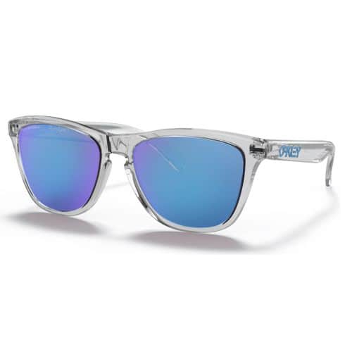 Oakley Frogskins Sunglasses Matt Clear Sapphire Iridium Oakley Frogskins Sunglasses Matt Clear Sapphire Iridium