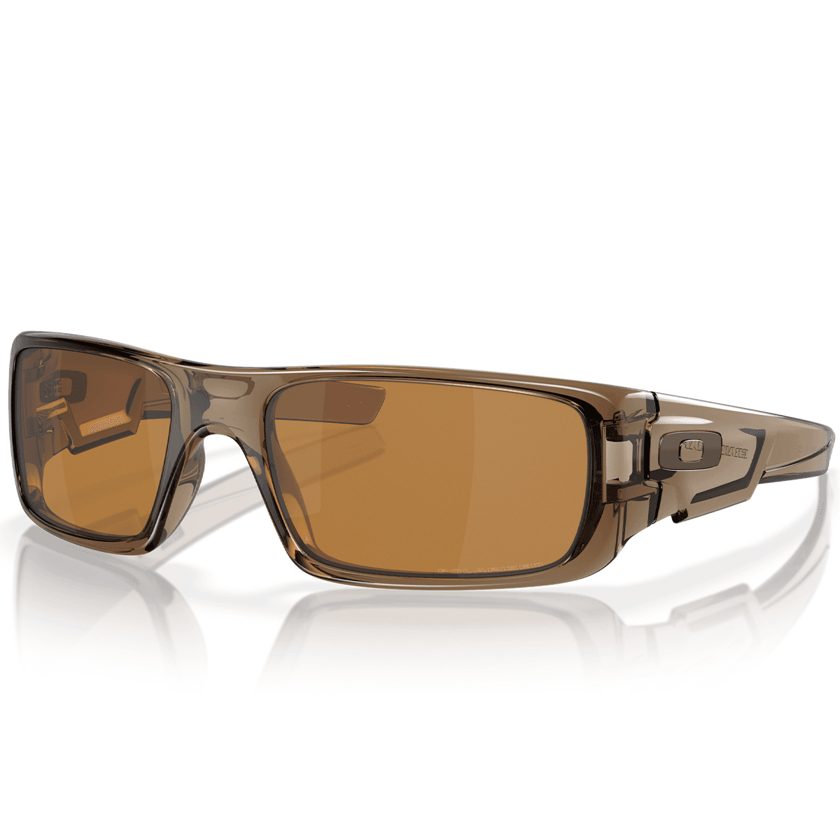 Oakley Crankshaft Brown Smoke Sunglasses with Tungsten Iridium Polarized Lens Oakley Crankshaft Brown Smoke Sunglasses with Tungsten Iridium Polarized Lens