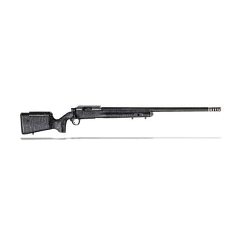 Christensen Arms 8010700100 ELR 6.5 PRC 3+1 26" Target Profile Carbon Fiber Barrel, Black Nitride Finish, Black with Gray Webbing Stock Christensen Arms 8010700100 ELR 6.5 PRC 3+1 26" Target Profile Carbon Fiber Barrel, Black Nitride Finish, Black with Gray Webbing Stock