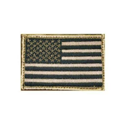 Blackhawk Patch, American Flag Tan/Black (Approx 2 x 3) USA Blackhawk Patch, American Flag Tan/Black (Approx 2 x 3) USA