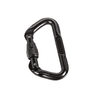 Blackhawk BH Screw-Lock Carabiner BK 7/16 Alum D 31 Kn Closed USA Blackhawk BH Screw-Lock Carabiner BK 7/16 Alum D 31 Kn Closed USA