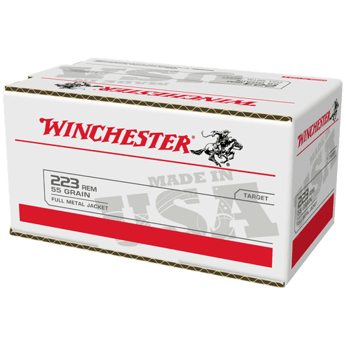 Winchester Ammo USA 223 Rem 55 gr Full Metal Jacket - W223200 Winchester Ammo USA 223 Rem 55 gr Full Metal Jacket - W223200