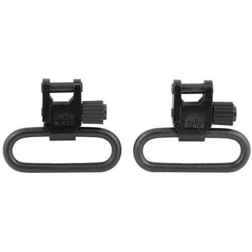 Uncle Mike's 14033 Super Swivel Quick Detach Tri-Lock Blued 1.25" Loop for Rifles or Shotguns w/QD Bases Uncle Mike's 14033 Super Swivel Quick Detach Tri-Lock Blued 1.25" Loop for Rifles or Shotguns w/QD Bases