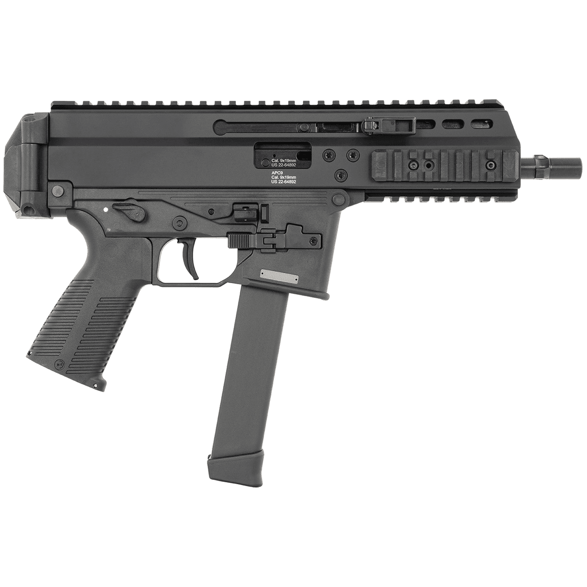 B&T Firearms APC Pro 9mm Luger 33+1 6.80" B&T Firearms APC Pro 9mm Luger 33+1 6.80"