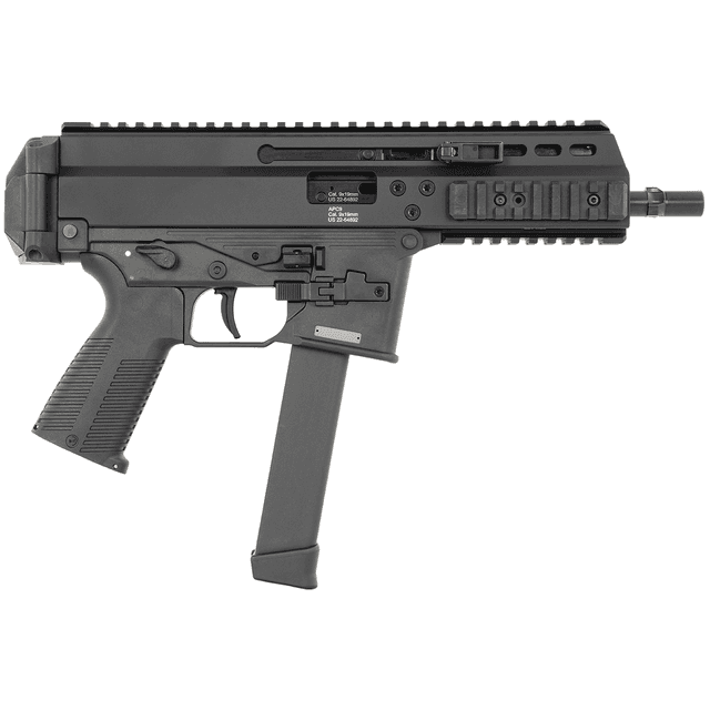 B&T Firearms APC Pro 9mm Luger 33+1 6.80" B&T Firearms APC Pro 9mm Luger 33+1 6.80"