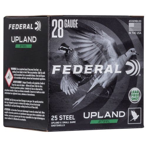 Federal USH286 Upland Field & Range 28 Gauge 2.75" 5/8 oz 1350 fps 6 Shot Federal USH286 Upland Field & Range 28 Gauge 2.75" 5/8 oz 1350 fps 6 Shot