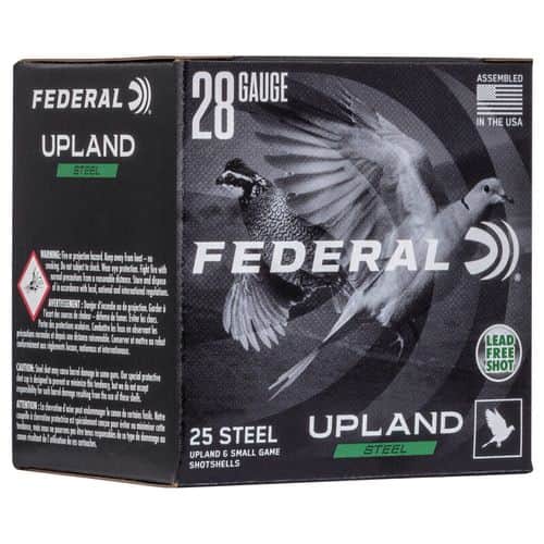 Federal USH286 Upland Field & Range 28 Gauge 2.75" 5/8 oz 1350 fps 6 Shot Federal USH286 Upland Field & Range 28 Gauge 2.75" 5/8 oz 1350 fps 6 Shot