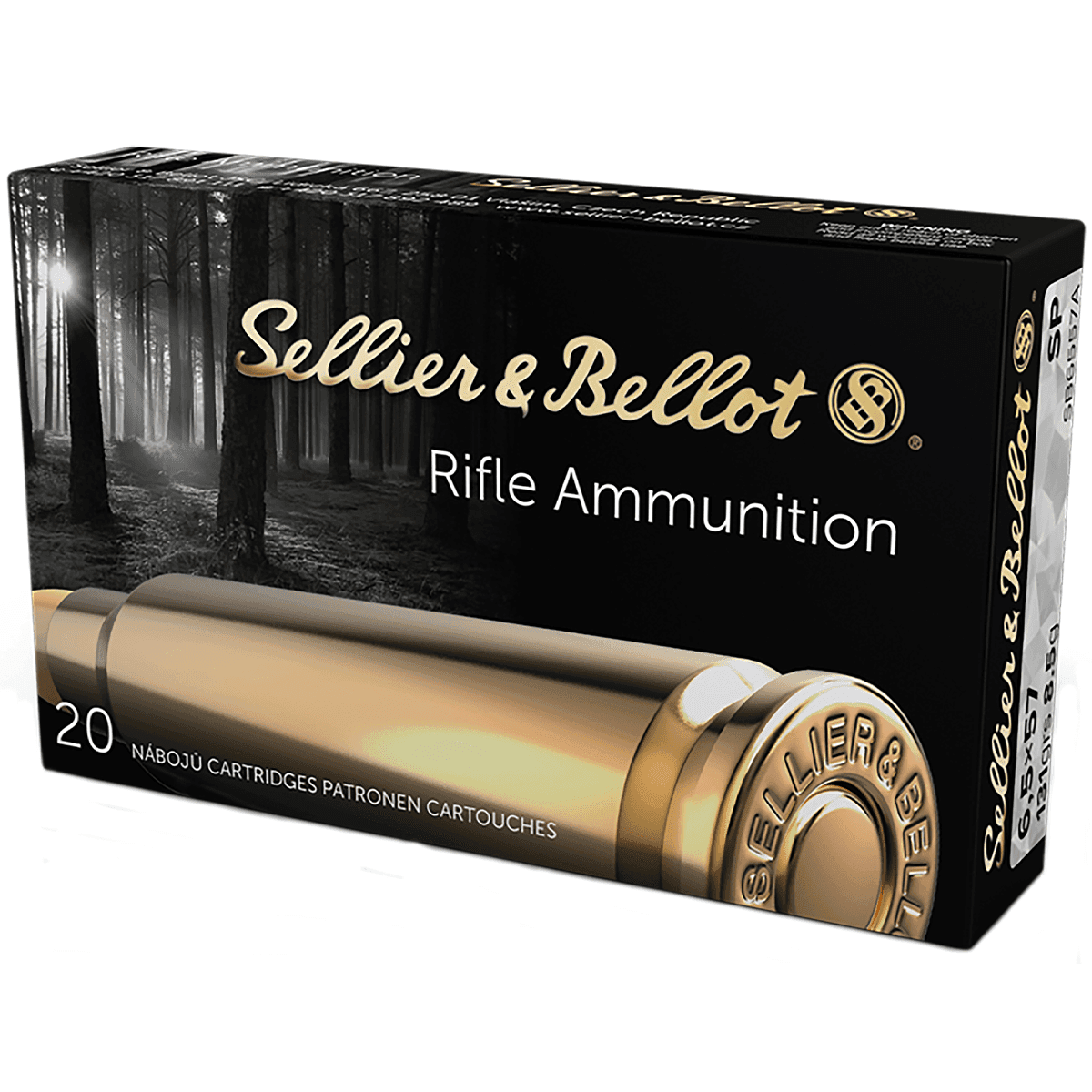 Sellier & Bellot 6.5x57 - 131gr - SP - 20rds - SB6557A Sellier & Bellot 6.5x57 - 131gr - SP - 20rds - SB6557A