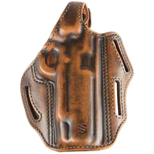 BlackHawk Premium 3 Slot Pancake Holster 1911 5" Antiqued Brown BlackHawk Premium 3 Slot Pancake Holster 1911 5" Antiqued Brown