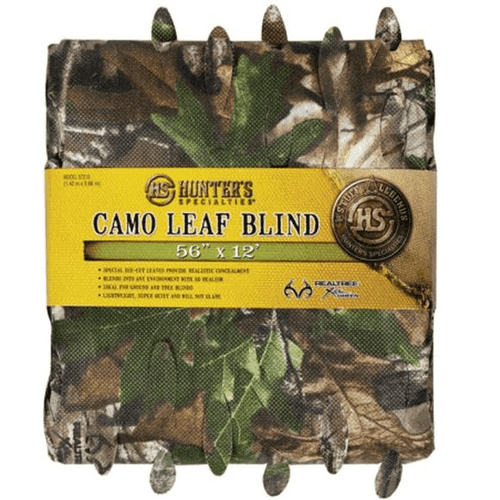 Hunters Specialties Camo Leaf Blind 12' Realtree Xtra Green Hunters Specialties Camo Leaf Blind 12' Realtree Xtra Green