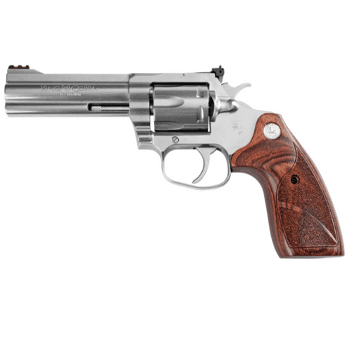 Colt Mfg King Cobra Target 357 Mag 6 Shot 4.25" Matte Stainless Barrel Colt Mfg King Cobra Target 357 Mag 6 Shot 4.25" Matte Stainless Barrel