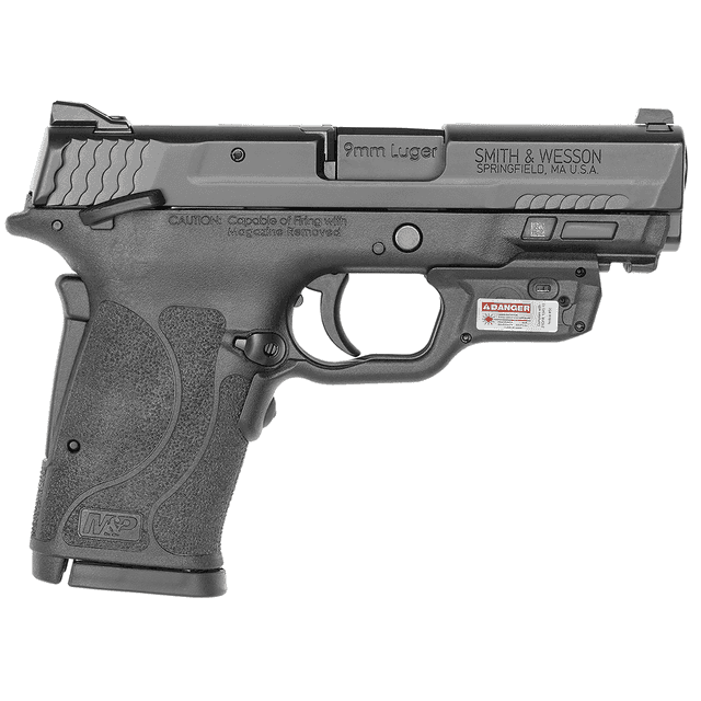 Smith & Wesson M&P9 M2.0 Shield EZ 9mm Pistol w/ Crimson Trace Red Laserguard Smith & Wesson M&P9 M2.0 Shield EZ 9mm Pistol w/ Crimson Trace Red Laserguard