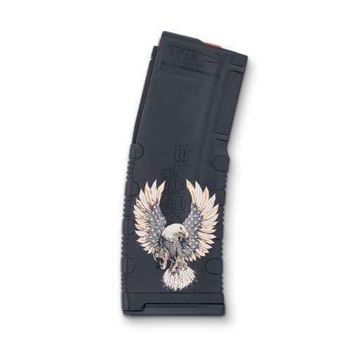 Black Rain Official Lasered Magazines - Eagle Flag Black Rain Official Lasered Magazines - Eagle Flag