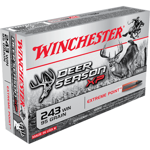 Winchester 243 Win 95Gr Deer XP 20 Round Box Winchester 243 Win 95Gr Deer XP 20 Round Box