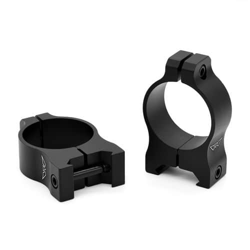 Warne Scope Rings Vapor Matte Black 30mm Medium - V414M Warne Scope Rings Vapor Matte Black 30mm Medium - V414M