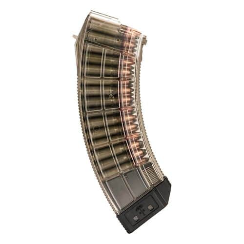 Century Arms AK-47 (7.62x39mm) 30 Round Magazine, Poly Black Century Arms AK-47 (7.62x39mm) 30 Round Magazine, Poly Black