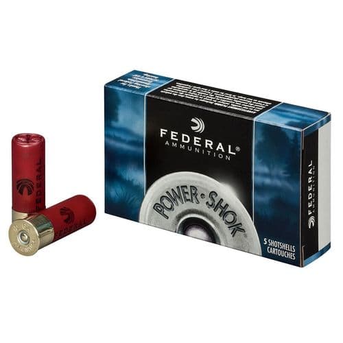 Federal 12ga Power-Shok Low Recoil Buckshot 2 3/4" - 5rd Federal 12ga Power-Shok Low Recoil Buckshot 2 3/4" - 5rd