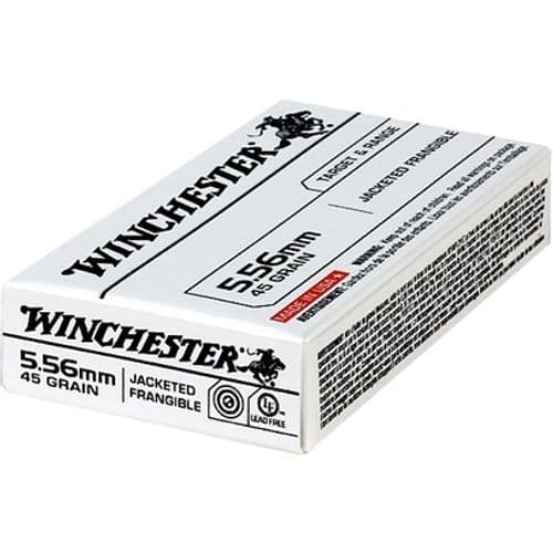 Winchester 5.56 45Gr JFRAN 20Rd Box Winchester 5.56 45Gr JFRAN 20Rd Box
