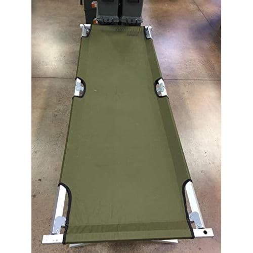 Coleman Folding Disaster Recovery Cot - Green 2158-501 Coleman Folding Disaster Recovery Cot - Green 2158-501
