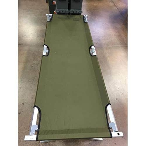 Coleman Folding Disaster Recovery Cot - Green 2158-501 Coleman Folding Disaster Recovery Cot - Green 2158-501