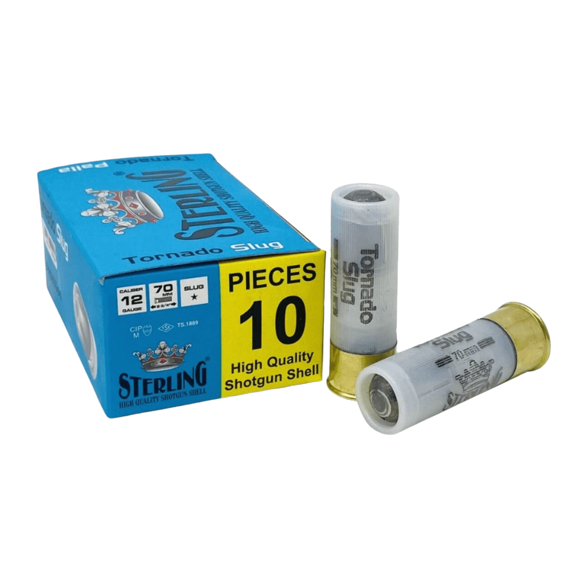 Sterling 8698779959166 12 Gauge 2.75" Slug Shot 10 Per Box Sterling 8698779959166 12 Gauge 2.75" Slug Shot 10 Per Box