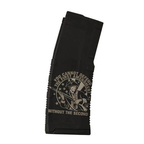 Black Rain Ordnance BRO-MAG30-1STAMEND 30 Round Mag Defend 1st Amendment Black Rain Ordnance BRO-MAG30-1STAMEND 30 Round Mag Defend 1st Amendment