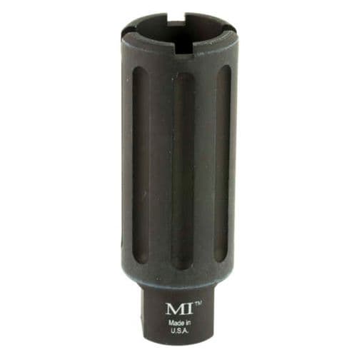 Midwest Industries MIBC556 AR-15 5.56x45mm NATO Muzzle Device 1/2-28 tpi Black Hardcoat Anodized 6061 Aluminum Midwest Industries MIBC556 AR-15 5.56x45mm NATO Muzzle Device 1/2-28 tpi Black Hardcoat Anodized 6061 Aluminum