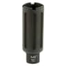 Midwest Industries MIBC556 AR-15 5.56x45mm NATO Muzzle Device 1/2-28 tpi Black Hardcoat Anodized 6061 Aluminum Midwest Industries MIBC556 AR-15 5.56x45mm NATO Muzzle Device 1/2-28 tpi Black Hardcoat Anodized 6061 Aluminum