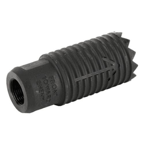 Troy Ind SBRACLM05BT00 Claymore 223 Rem,5.56x45mm NATO Muzzle Brake 1/2-28 tpi Black Steel Troy Ind SBRACLM05BT00 Claymore 223 Rem,5.56x45mm NATO Muzzle Brake 1/2-28 tpi Black Steel