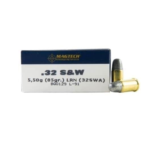 Magtech .32 S&W 85 Grain LRN 50 Round Box Magtech .32 S&W 85 Grain LRN 50 Round Box