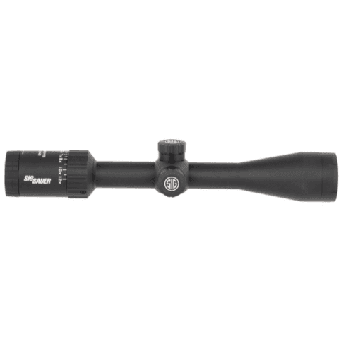 Sig Sauer Whiskey3 Scope, 4-12x40MM, 1", SFP, BDC-1 Quadplex Reticle, 0.25 MOA Sig Sauer Whiskey3 Scope, 4-12x40MM, 1", SFP, BDC-1 Quadplex Reticle, 0.25 MOA