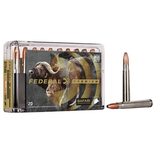 Federal 375 H&H Magnum 300 Grain Premium Safari P375SA Federal 375 H&H Magnum 300 Grain Premium Safari P375SA