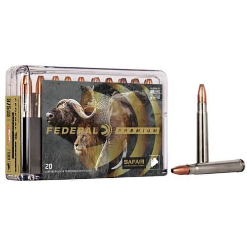 Federal 375 H&H Magnum 300 Grain Premium Safari P375SA Federal 375 H&H Magnum 300 Grain Premium Safari P375SA